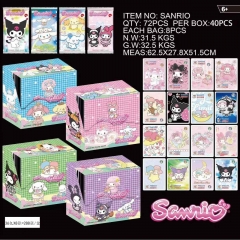 36pcs/set Sanrio Playing English Ver Surprise Blind Box Anime Game Card