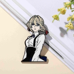 60*35.7*2mm Violet Evergarden Cartoon Pin Anime Alloy Brooch