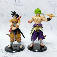 2 Styles Dragon Ball Z Broli Son Goku Cartoon Anime PVC Figure