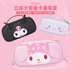 3 Styles Sanrio Kuromi My Melody Cinnamoroll Cartoon Anime Stationery Pencil Bag