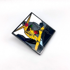 40mm Mobile Suit Gundam Cartoon Pin Anime Alloy Brooch