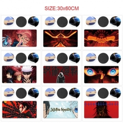 11 Styles 60*30CM Jujutsu Kaisen Cartoon Pattern Anime Mouse Pad