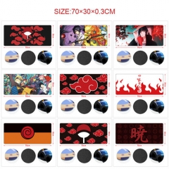 14 Styles 70*30CM Naruto Cartoon Pattern Anime Mouse Pad