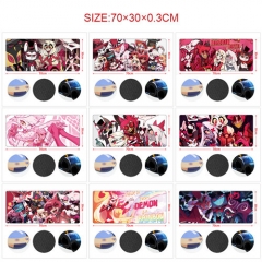 11 Styles 70*30CM Hazbin Hotel Cartoon Pattern Anime Mouse Pad