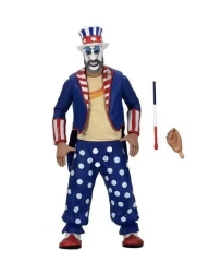 7 Inches NECA The Devil's Own Rejects Captain Spaulding PVC Anime Moveable Figure Toy