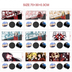 11 Styles 70*30CM Kakegurui Compulsive Gambler Cartoon Pattern Anime Mouse Pad