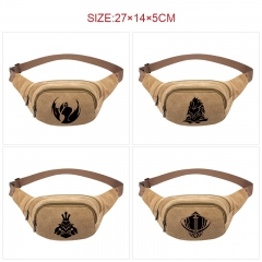 7 Styles Solo Leveling Cosplay Anime Canvas Waist Bag