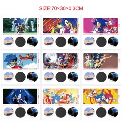 11 Styles 70*30CM Sonic the Hedgehog Cartoon Pattern Anime Mouse Pad