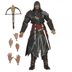 7 Inches NECA Assassin's Creed II Ezio Auditore da Firenze Game PVC Anime Moveable Figure Toy