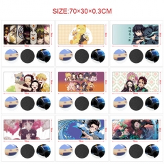 11 Styles 70*30CM Demon Slayer: Kimetsu no Yaiba Cartoon Pattern Anime Mouse Pad