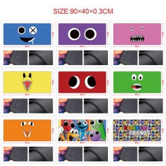 11 Styles 90*40CM Rainbow Friends Cartoon Pattern Anime Mouse Pad