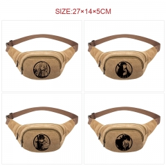 10 Styles Frieren: Beyond Journey's End Cosplay Anime Canvas Waist Bag