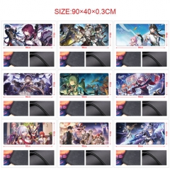 11 Styles 90*40CM Honkai: Star Rail Cartoon Pattern Anime Mouse Pad