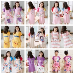 39 Styles My Little Pony Winnie the Pooh Cartoon Anime Nightgown Costume Pajamas/Pyjamas For Children