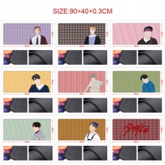 9 Styles 90*40CM K POP Straykids Cartoon Pattern Anime Mouse Pad