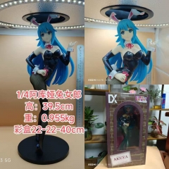 39.5cm Kono Subarashii Sekai ni Shukufuku wo! Aqua Bunny Girl Anime PVC Figure