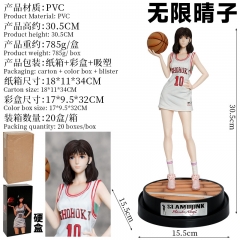 30.5cm GK Slam Dunk Haruko Akagi Anime PVC Figure Toy Doll