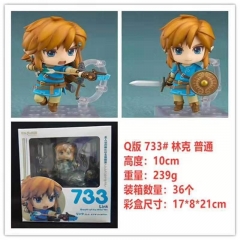 Nendoroid 733# The Legend Of Zelda Link Collectible Model Toy Anime PVC Figure