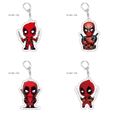 7 Styles Deadpool & Wolverine Cartoon Anime Acrylic Keychain