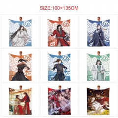 9 Styles 100*135CM Heaven Official's Blessing Anime Cartoon Summer Quilt