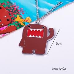 2 Styles Domo Kun Cartoon Anime Keychain/Necklace