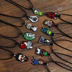 12 Styles The Nightmare Before Christmas Cartoon Anime Alloy Necklace