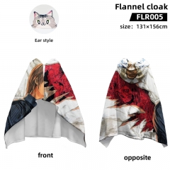 131*156cm Death Note Cartoon One Side Anime Flannel Cloak