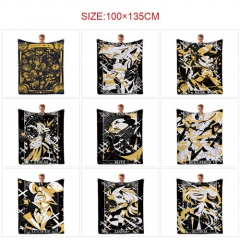 15 Styles 100*135CM Hazbin Hotel Anime Cartoon Summer Quilt