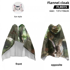 131*156cm 2 Styles Natsume Yuujinchou Cartoon One Side Anime Flannel Cloak