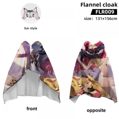 131*156cm 2 Styles Fate/Stay Night Cartoon One Side Anime Flannel Cloak