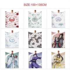 12 Styles 100*135CM Mo Dao Zu Shi Anime Cartoon Summer Quilt