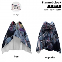 131*156cm Bleach Cartoon One Side Anime Flannel Cloak