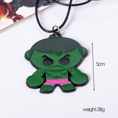 2 Styles The Hulk Cartoon Anime Keychain/Necklace