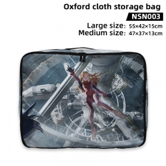 3 Sizes 3 Styles EVA/Neon Genesis Evangelion Cartoon Color Printing Anime Oxford Cloth Storage Bag