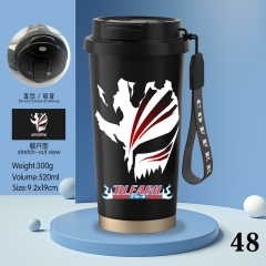 520ml Bleach Cartoon Stainless Steel Coffee Cup Anime Mug