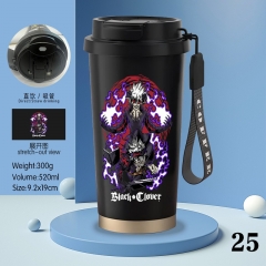 520ml 2 Styles Black Myth: Wukong Cartoon Stainless Steel Coffee Cup Anime Mug