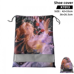 2 Sizes EVA/Neon Genesis Evangelion Cartoon Oxford Cloth Anime Shoe Cover