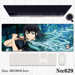 80*30*0.3cm 2 Styles Demon Slayer: Kimetsu no Yaiba Cartoon Anime Mouse Pad