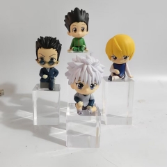 4pcs/set 5cm HUNTER×HUNTER Cartoon Anime PVC Figures