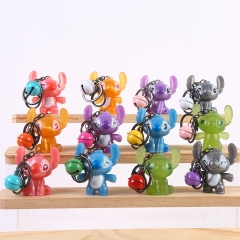 12pcs/set 5.5cm Lilo & Stitch Cartoon Surprise Blind Box Anime PVC Figure Keychain