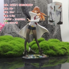 22cm Steins Gate Makise Kurisu Cartoon Anime PVC Figures