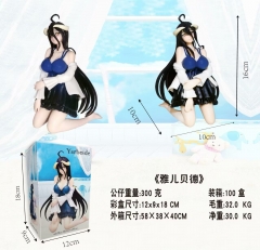 16cm Overlord albedo Cartoon Anime PVC Figure