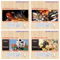 70*30*0.3cm 7 Styles Genshin Impact Cartoon Anime Mouse Pad