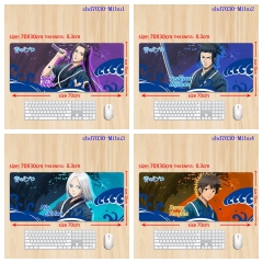 70*30*0.3cm 7 Styles The Blue Wolves of Mibu Cartoon Anime Mouse Pad