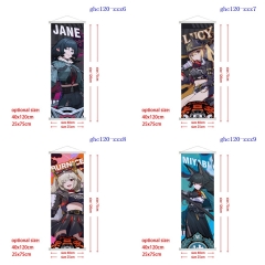 2 Sizes 5 Styles Zenless zone zero Cartoon Wall Scrolls Anime Wallscrolls