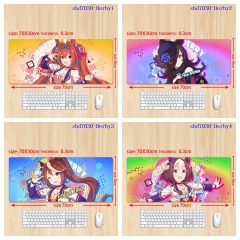 70*30*0.3cm 6 Styles Uma Musume Pretty Derby Cartoon Anime Mouse Pad