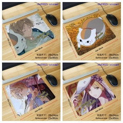 30*25*0.3cm 5 Styles Natsume Yuujinchou Cartoon Anime Mouse Pad