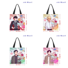 33*38cm 6 Styles How I Attended an All-Guy's Mixer Shopping Bag Canvas Anime Handbag