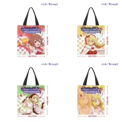 33*38cm 7 Styles Is It Wrong to Try to Pick Up Girls in a Dungeon Shopping Bag Canvas Anime Handbag