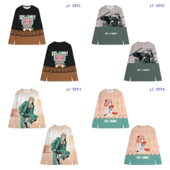 5 Styles SPY×FAMILY Cartoon Anime Sweatshirt